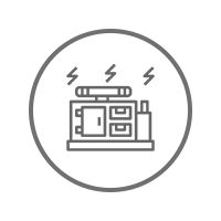 remote monitoring generator icon