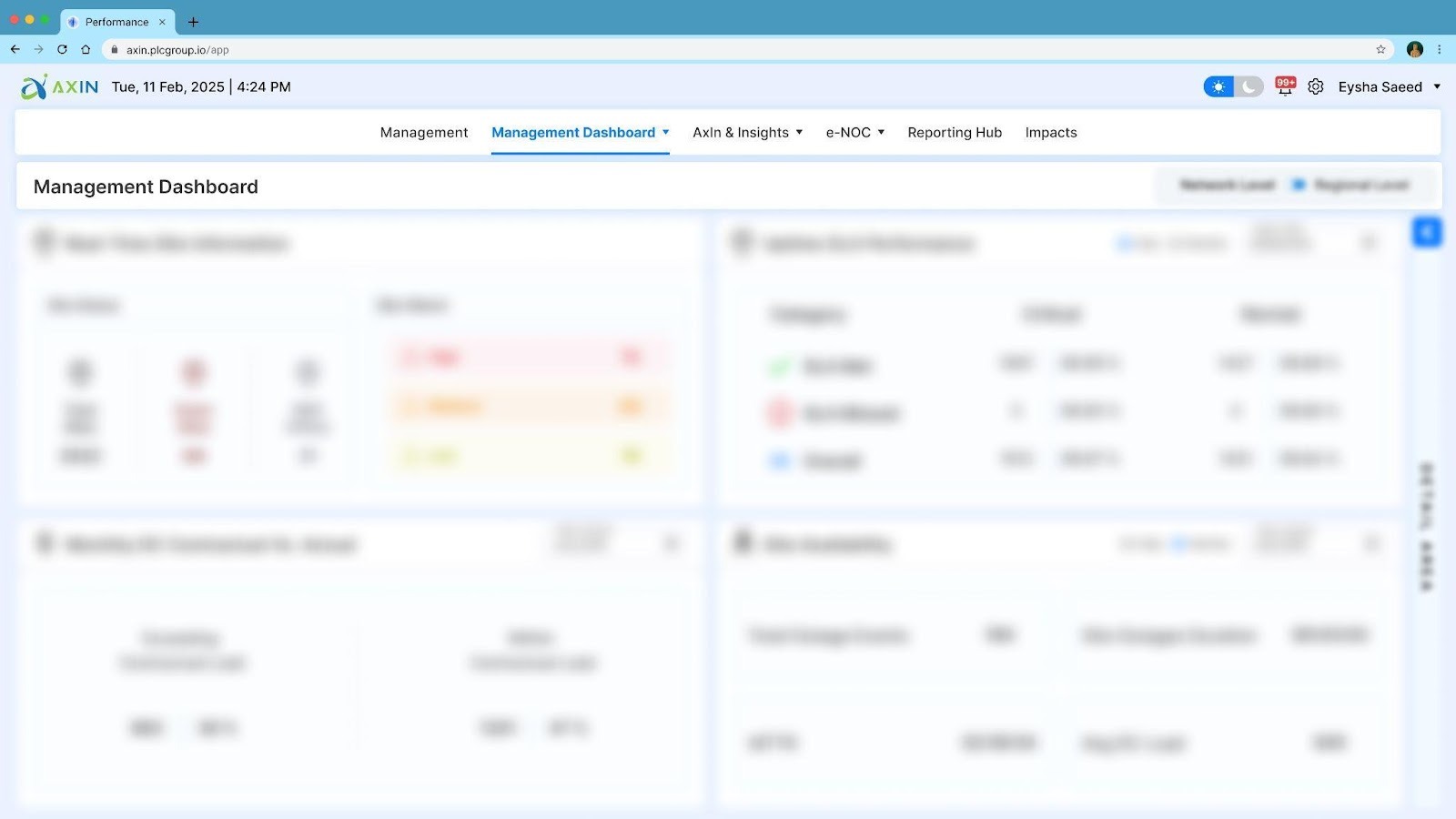 Management Dashboard